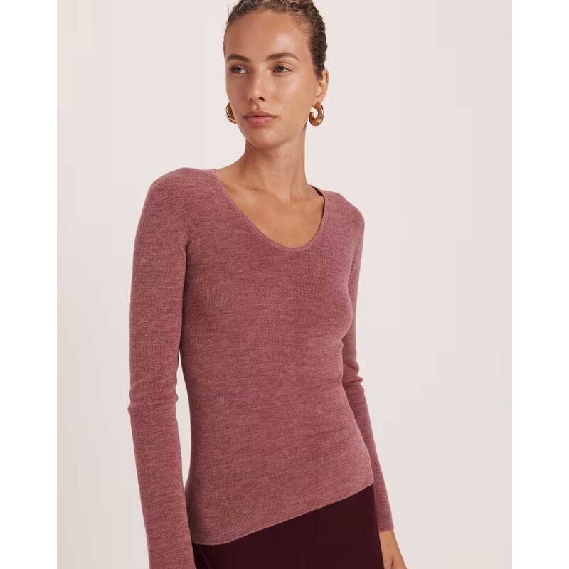 SABA Janet Merino Wool Scoop Neck image number 6